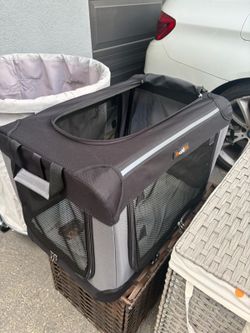 Dog carrier collapsible