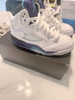 Air Jordan 5 Retro Grape Sneakers