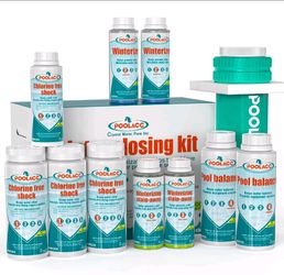 New deluxe  winter pool closing kit for 35,000 gallons