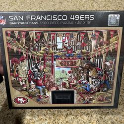 San Francisco 49ers 500 Piece Puzzle