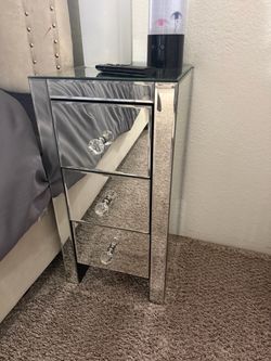 Night stands glass - pair