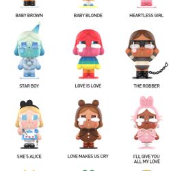 POPMART Crybaby Crying Again Vinyl Pendant Blind Box