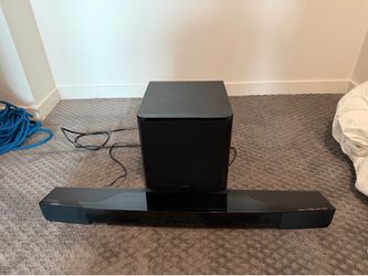 Yamaha YAS-203 soundbar and wireless subwoofer
