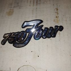 Yamaha 750/four Emblem