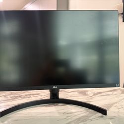 LG 4K IPS monitor - Black bezel LG 27BN85UN-B