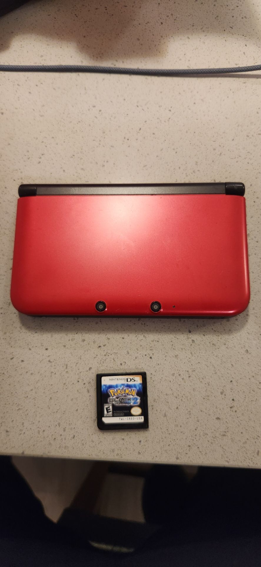 Nintendo 3ds XL With Pokemon Black 2