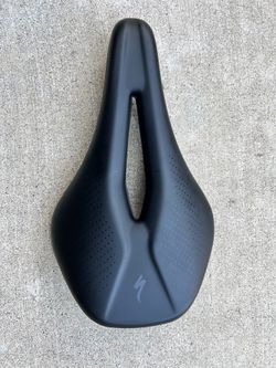 New Specialized Power Saddle 143 Chromoly Rails BG Black, Take off