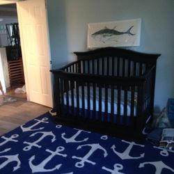 Crib with Conversion Kit