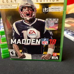 Xbox One Madden #18 