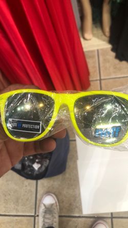 Neff Neon Yellow Wayfarer Sunglasses