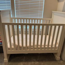 Restoration hardware
Crib with mattress