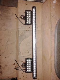 Led light bar and pods