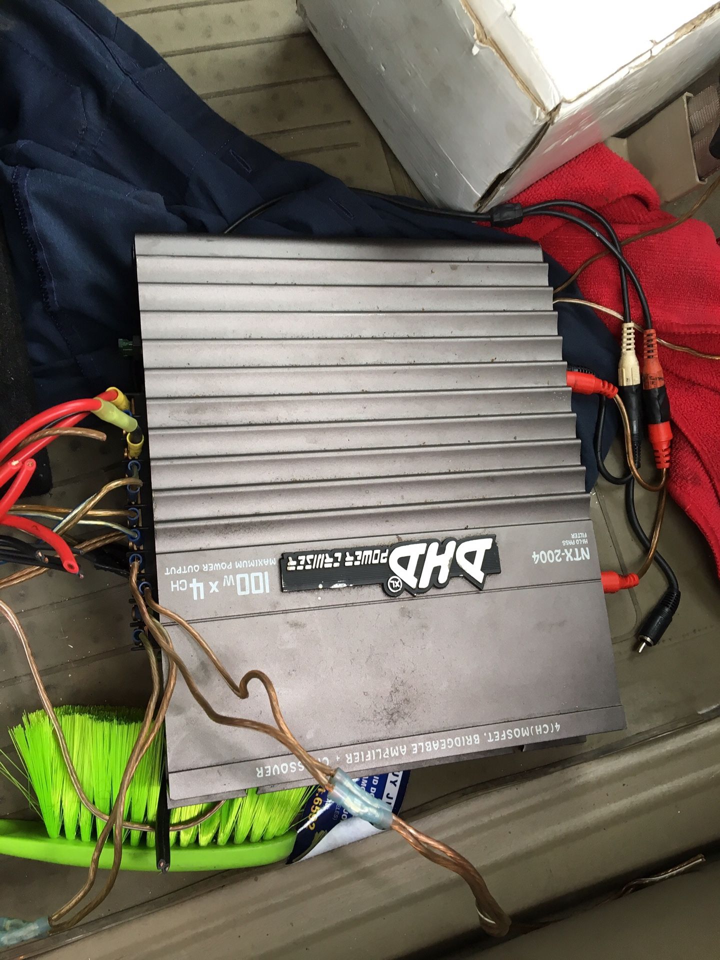 Amplifiers- DHD and Sony amplifier