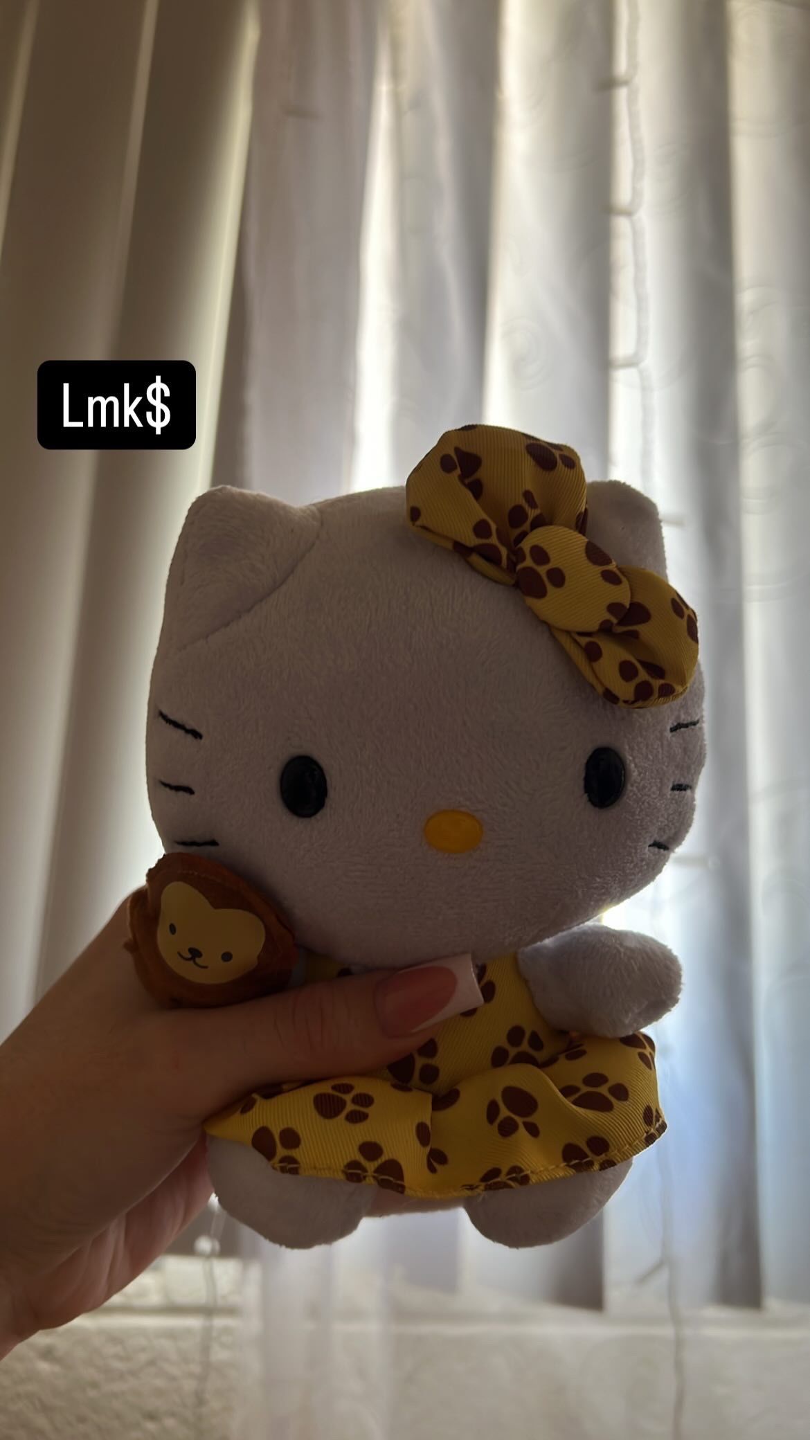 Hello Kitty Ty With Monkey
