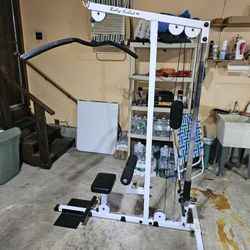Body solid lat row pulldown machine