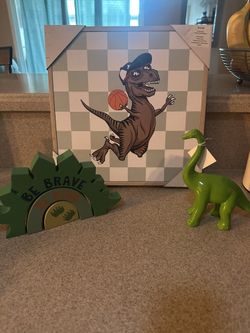 Brand New Dinosaur Decor Lot 