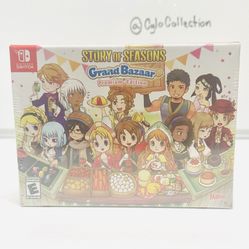 Story Of Seasons Grand Bazaar Premium Edition Nintendo Switch