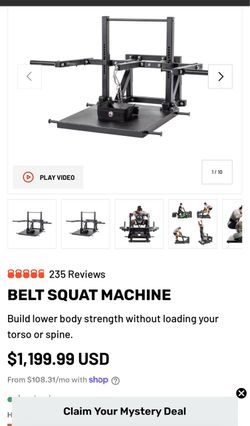 Belt Squat - Heavy Duty