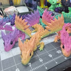 Cinderwing Articulated Dragons!