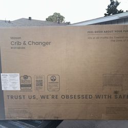 Delta Children’s Mason 6 in 1 Convertible Crib & Changer