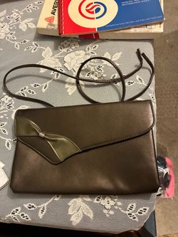 Olive Green Crossbody Clutch Purse