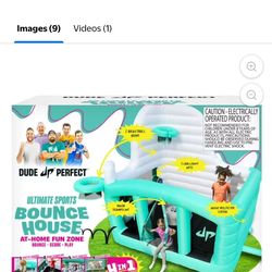 Brand new 4 in 1 sports bounce house