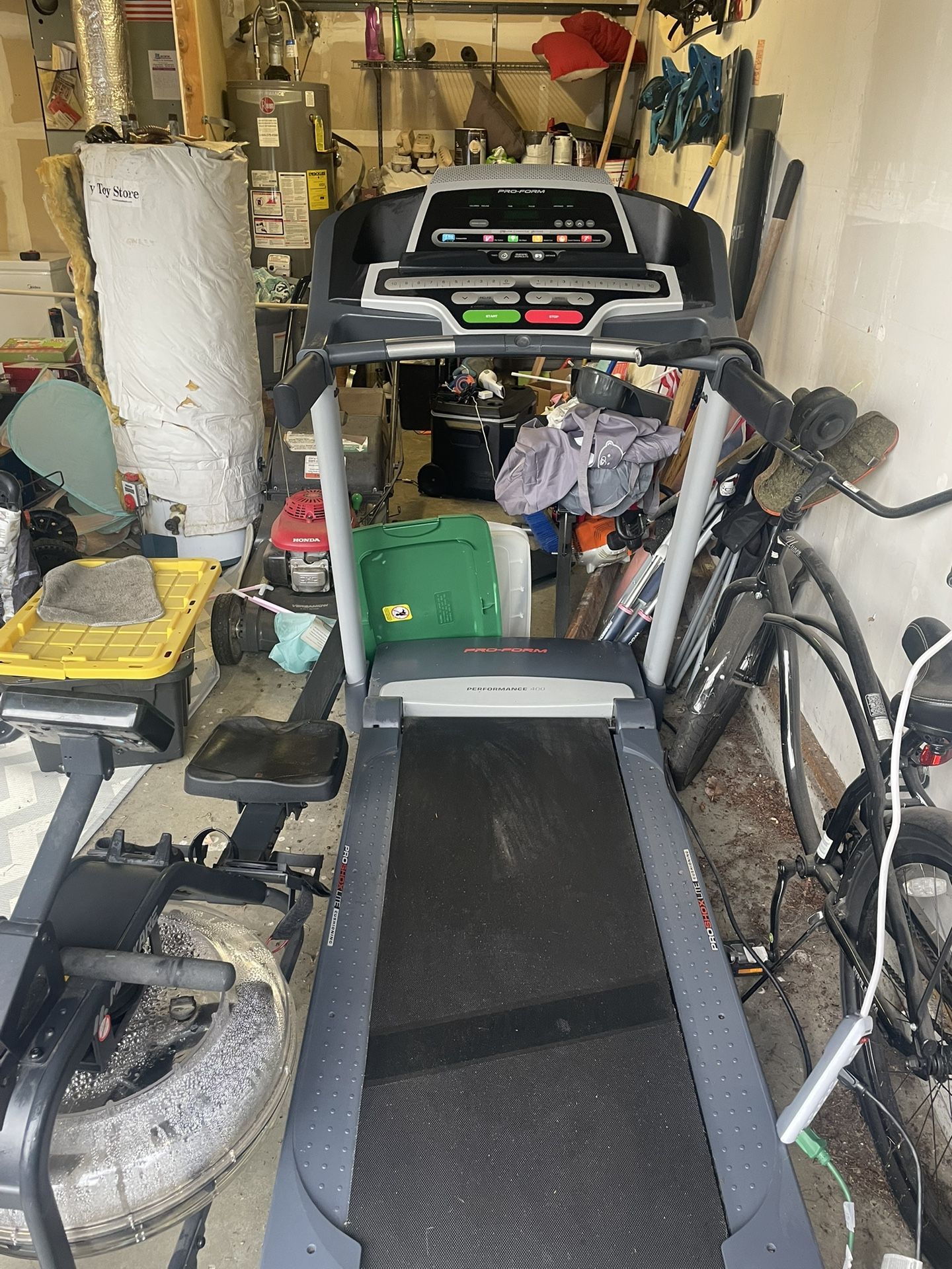 Treadmill &rowing Machine