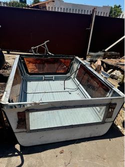 Truck shell camper