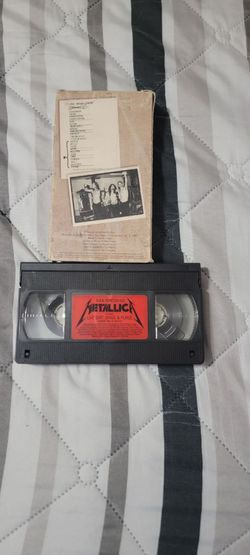 Metallica vhs 📼
