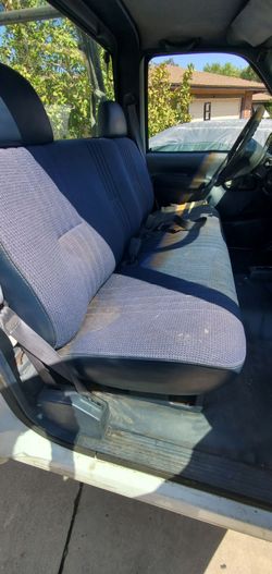 Chevy Obs Bench Seat  / Gmc Truck Blue Bench Seat