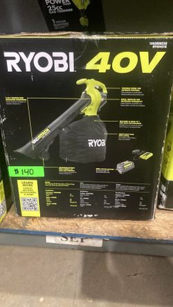 Ryobi 40V Leaf Vacuum/Mulcher