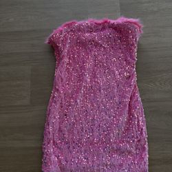 Pink Sparkly Dress 