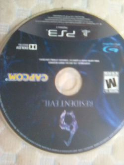 Resident Evil 6 PS3 Disc