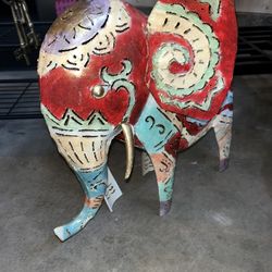 Multi Colored Elephant 