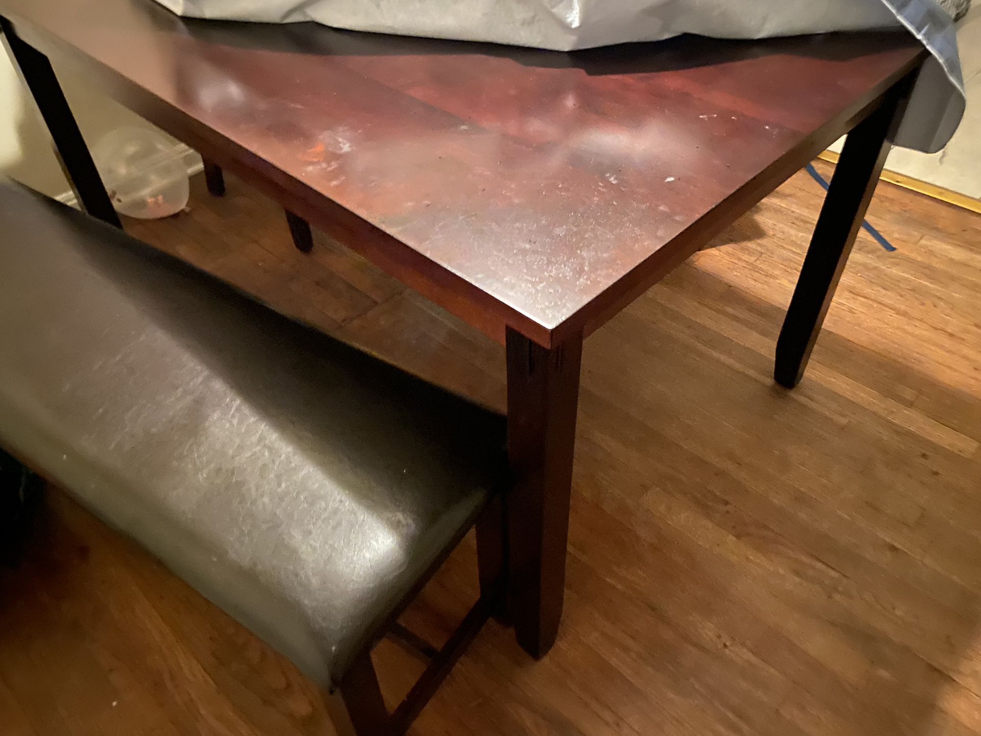 Kitchen Table With Bench And Chairs 