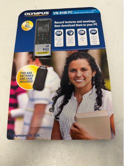 Olympus Digital Voice Recorder VN-8100PC Brand new