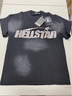 HELLSTAR MENS T-SHIRT SIZE LARGE BLACK COLOR