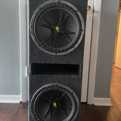 2 12” Kicker Competition With Amp