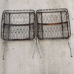 vw Early Beetle 65-67 Front Seat Tops Frame/springs