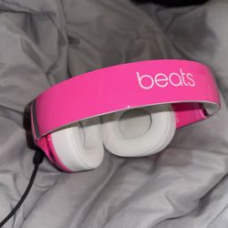 Pink Beats Headphones Wireless