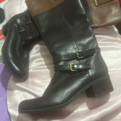 Bandolino Leather Boots 