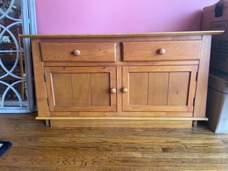 Wood cabinet