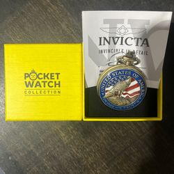 Invicta American Pocket Watch (Brand New)