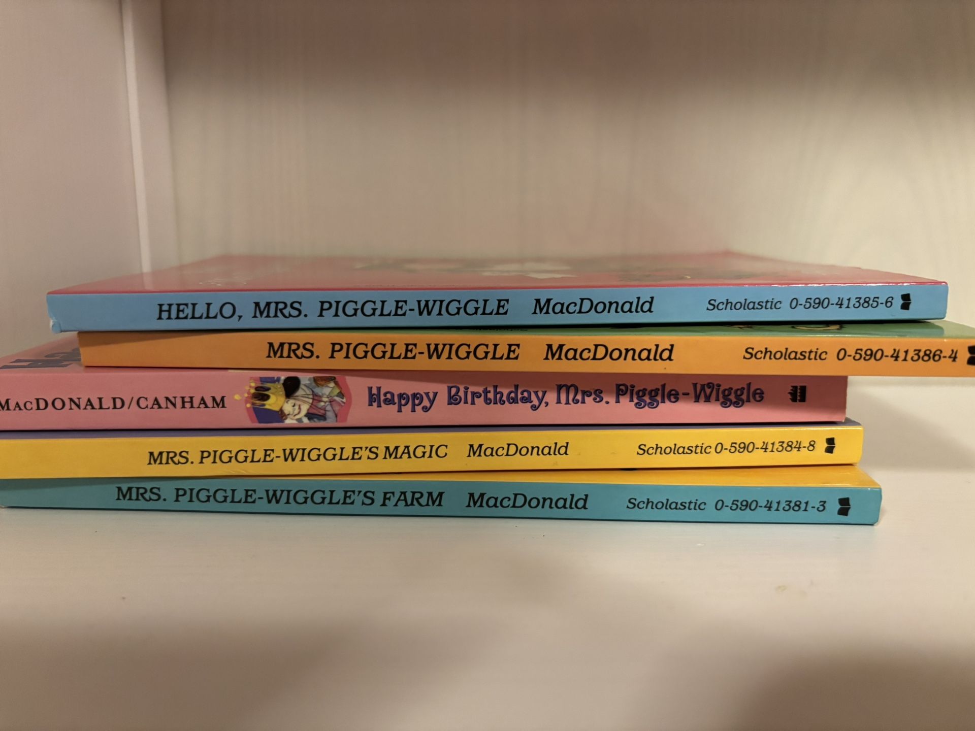 Mrs Piggle-Wiggle books