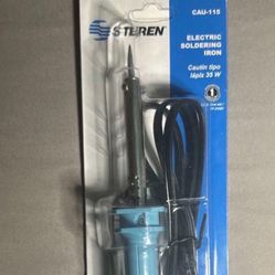 CAU-115 Electric Soldering Iron 35W 127W 60Hz New In Box Steren - I have 8