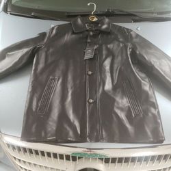 Italian Leather Jacket Brand New