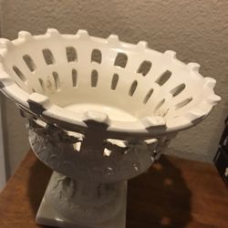 Vintage 1950’s Ardalt Fiori Bianco Italy #4000 Centerpiece