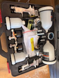 Husky HVLP Spray Gun Kit with Case
