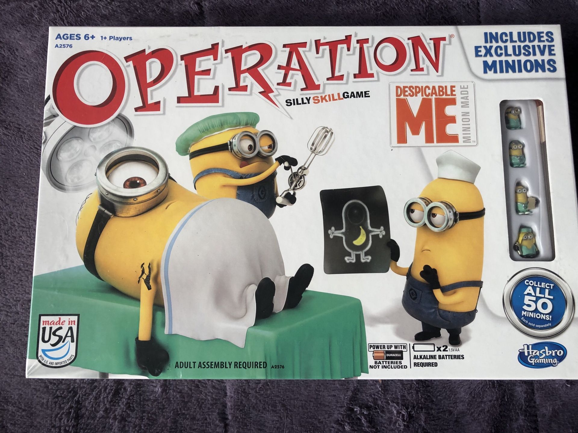 Board Game-unopened Minions Operation