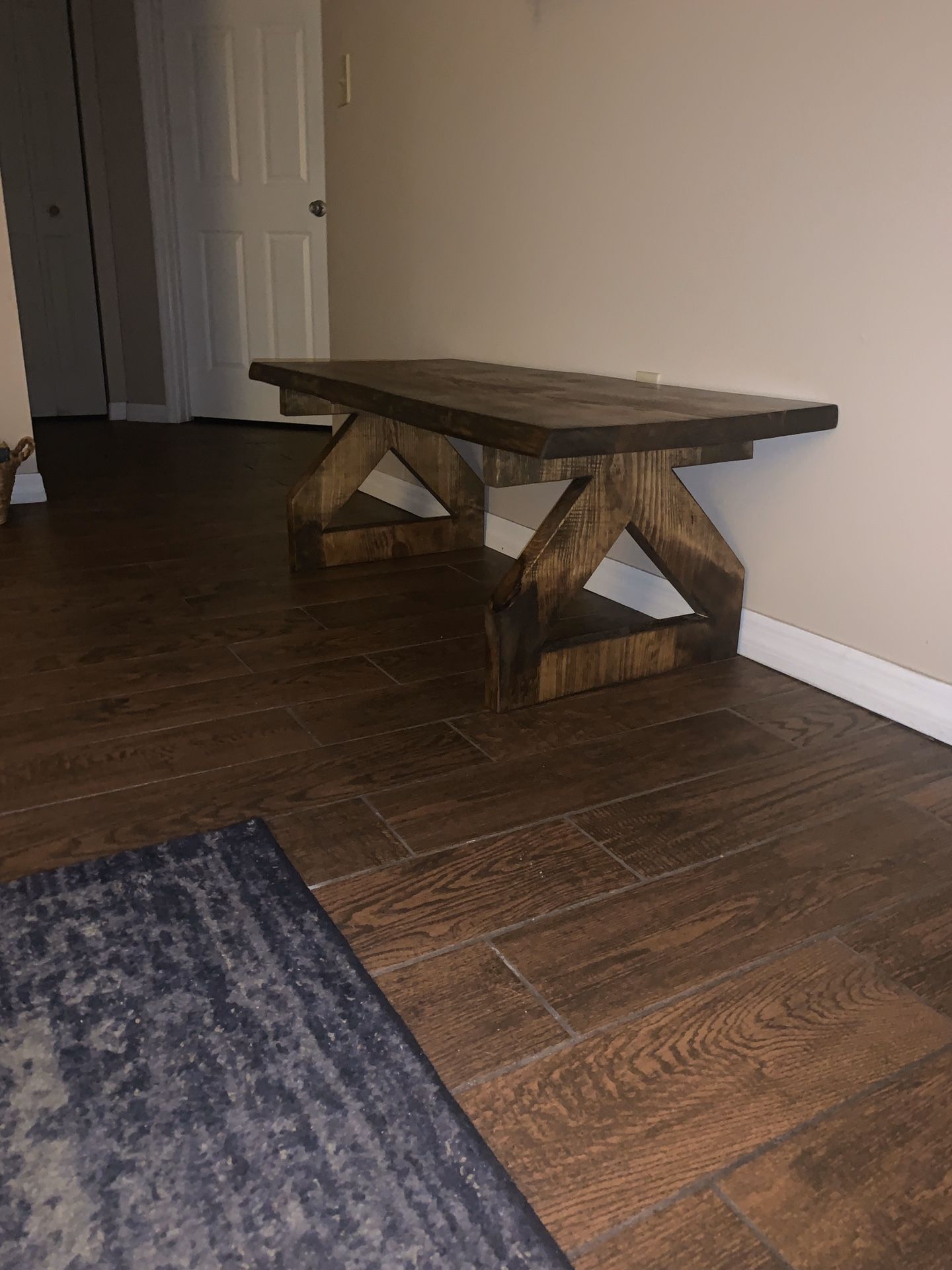 Pine coffee table